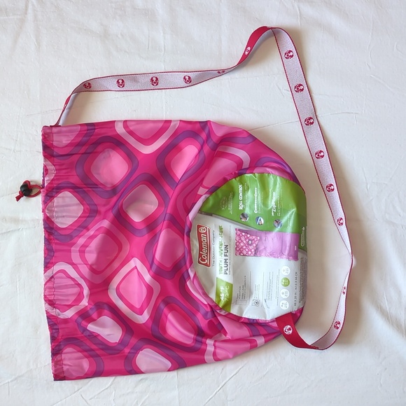 Coleman Kids 45°F Sleeping Bag - Plum/Pink - Picture 7 of 12
